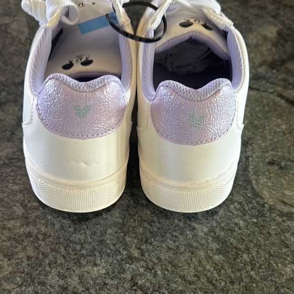 Disney White and Purple Sneakers Mickey logo - Picture 2 of 10
